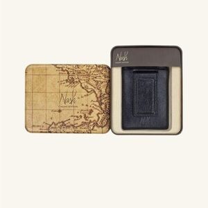 Patricia Nash Magnetic Money Clip New in Gift Box Black